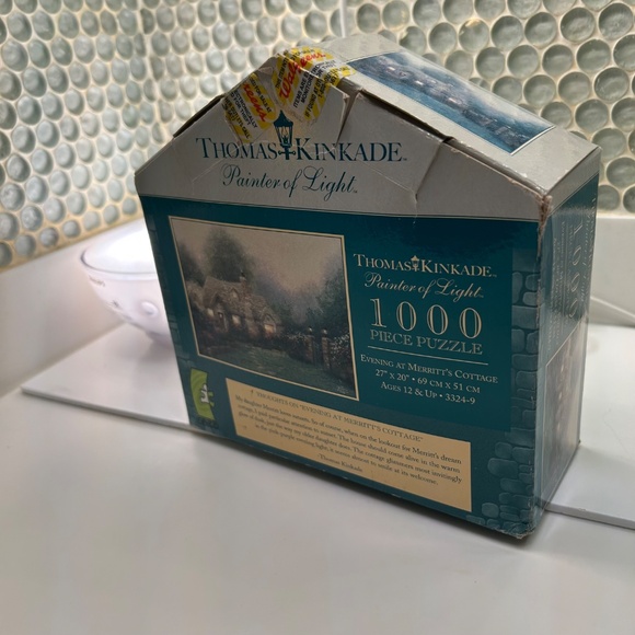 Thomas Kinkade Painter of Light 1000 Piece Jigsaw Puzzle, Open box - Picture 3 of 4